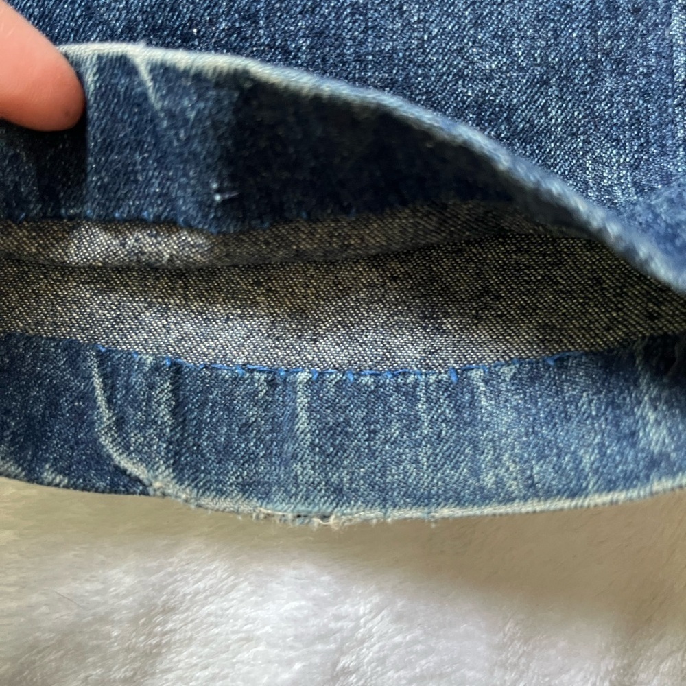 St. John Sport Vintage High Waisted Mom Jeans Blue Size 6 Marie Gray - Picture 14 of 17